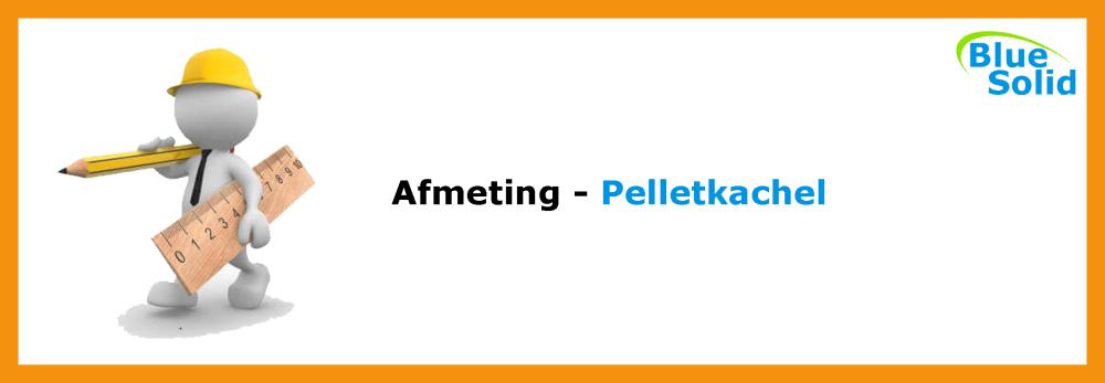 Pelletkachel afmeting