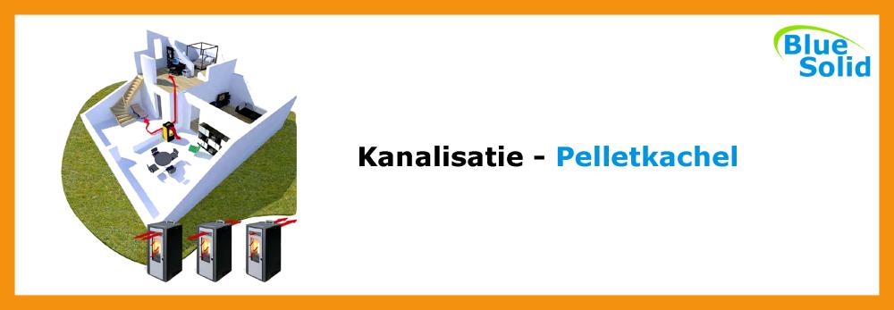 Pelletkachel kanalisatie