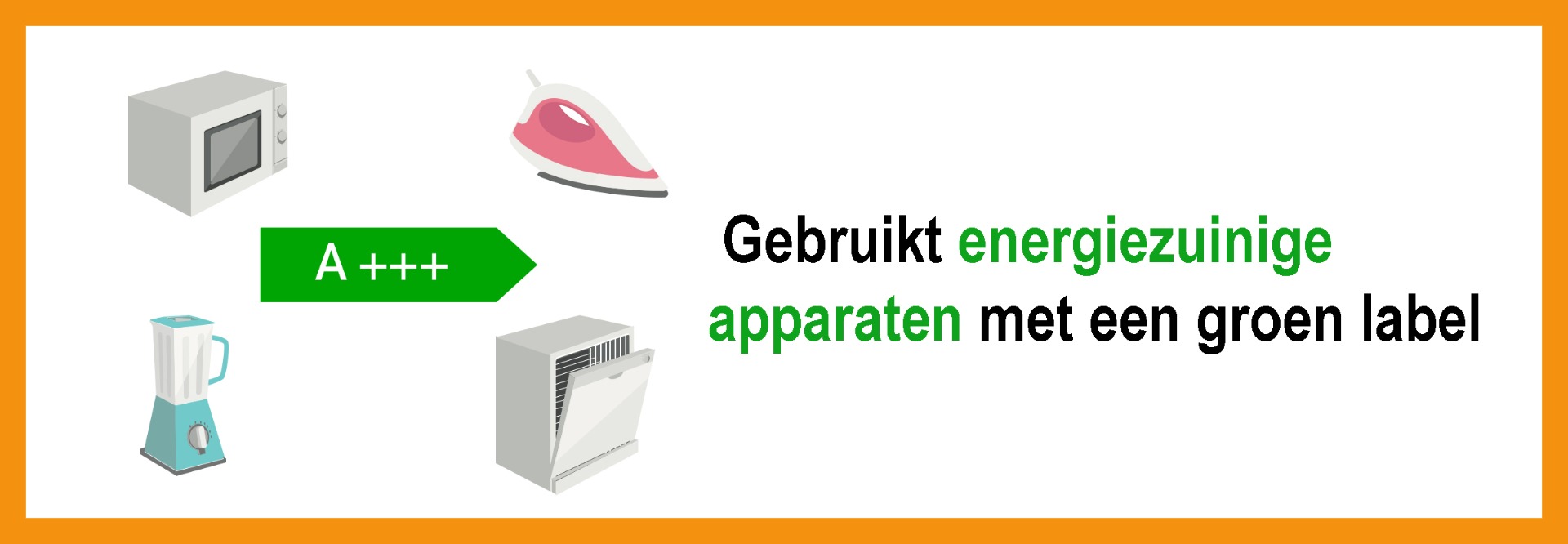 Energiezuinige apparaten