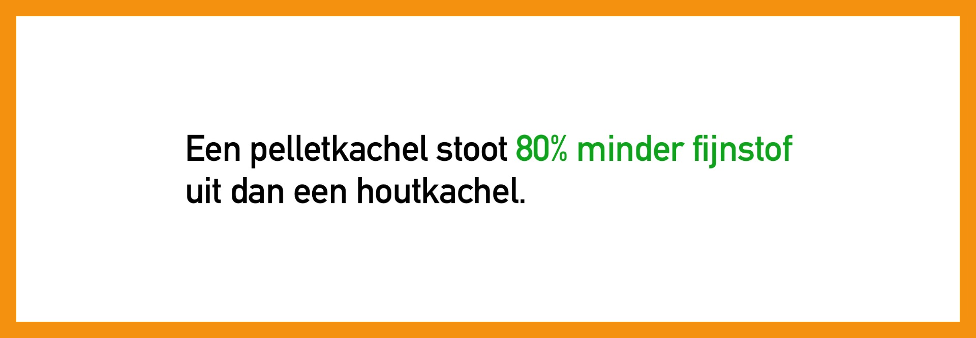 80% minder fijnstof