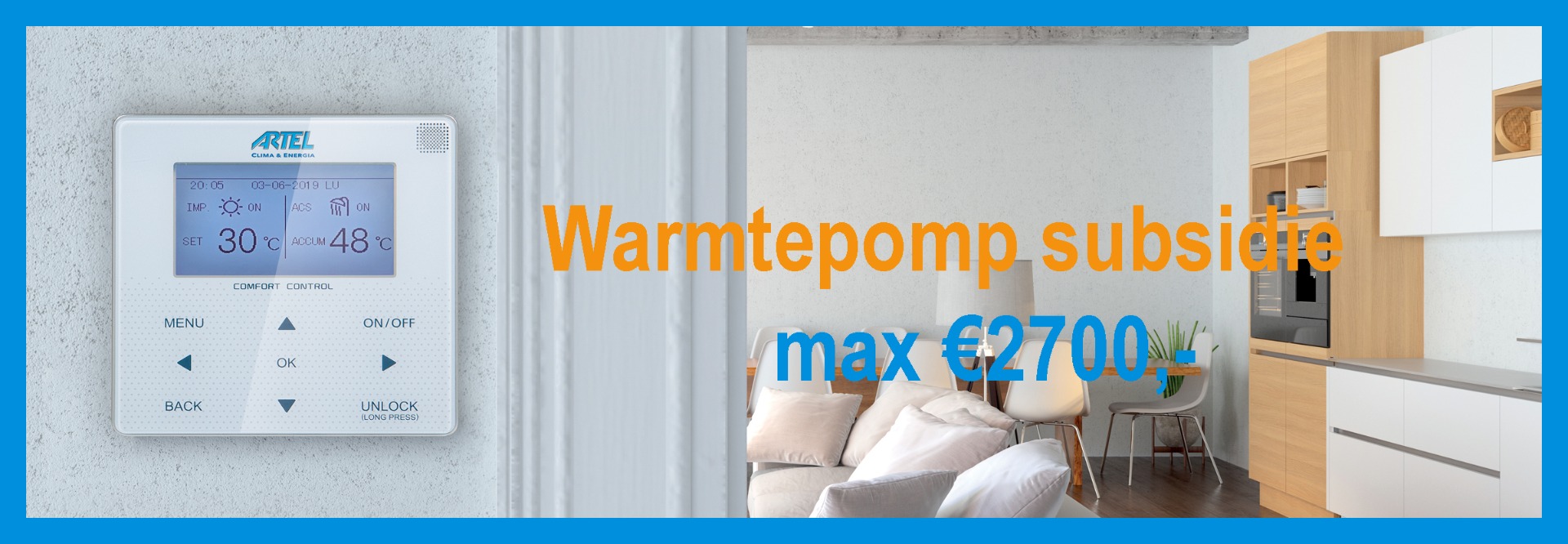 Warmtepomp subsidie