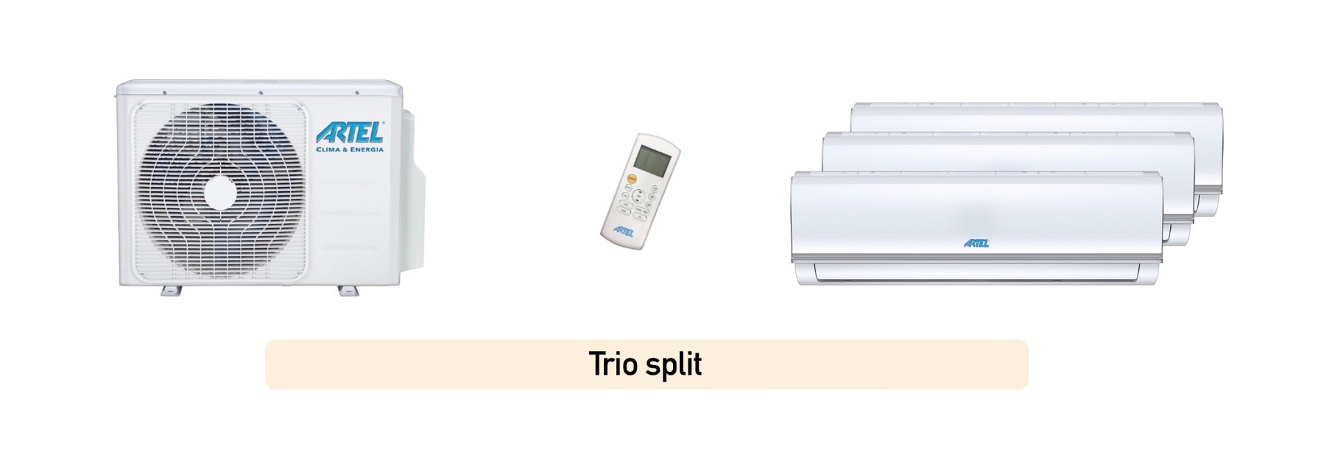 Airco split trio