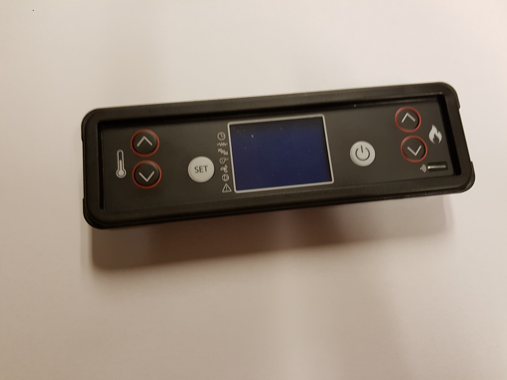 6 knops display voor de compact ketel Artel