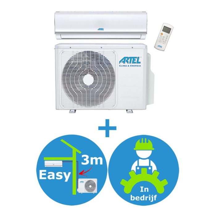 Airco materiaal voor "Easy 3m" + installatie main product photo