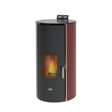 Pelletkachel CV pelletkachel redonda 20 kW rood