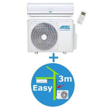 Airco split 2.8kw / 9000 btu + materiaal | BlueSolidÂ®