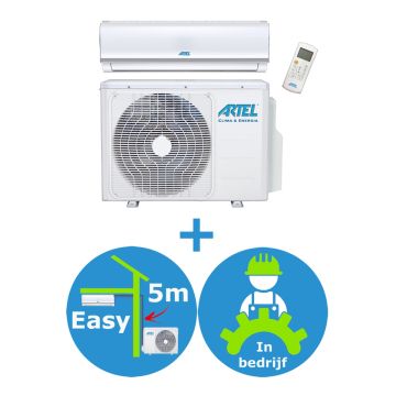 Single split airco plus inbedrijfstellen | BlueSolidÂ®