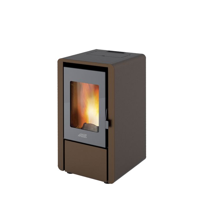 Petite 6 Brons, kleine pelletkachel main product photo