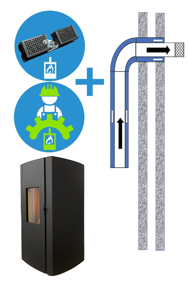 NextElite + conc. bovenafvoer + instal + Pellet-ABC