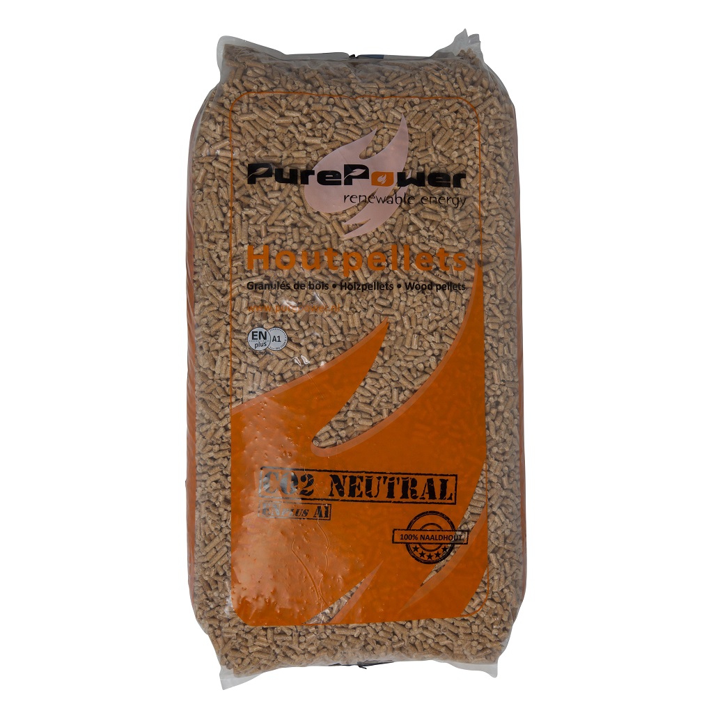 Houtpellets - 100% naaldhout - 66 Zakken