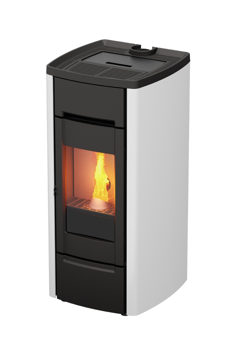 TopNext pelletkachel 6 kW wit