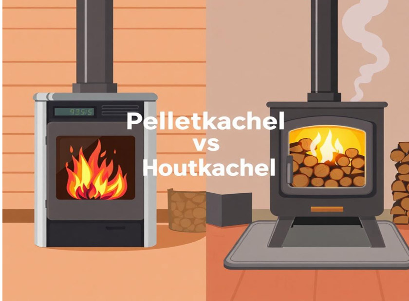 Pelletkachel is beter dan een houtkachel